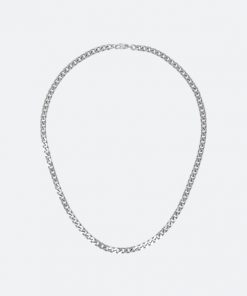 Mnml Accessories A4 Long Cuban Chain - Silver