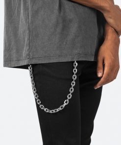 Mnml A7 Link Wallet Chain - Silver