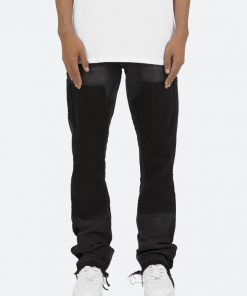 Mnml B118 Work Flare Denim - Black