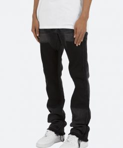 Mnml B118 Work Flare Denim - Black