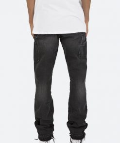 Mnml B118 Work Flare Denim - Black