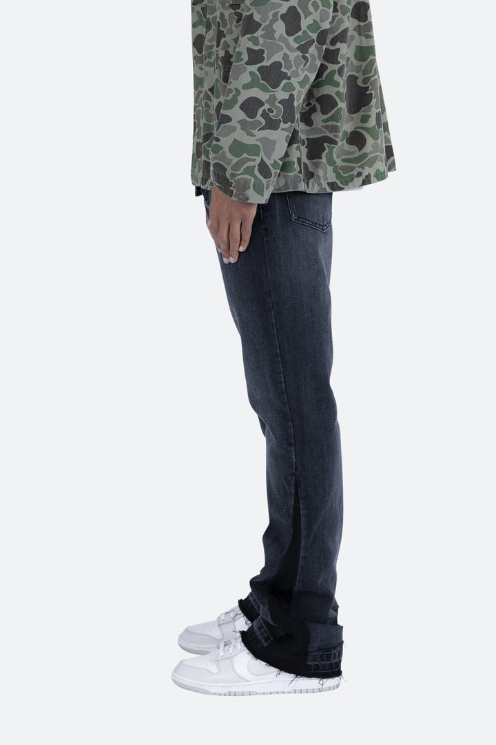 Mnml B119 Flare Denim - Black 5 Mnml B119 Flare Denim - Black