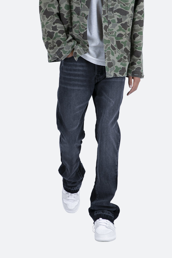 Mnml B119 Flare Denim - Black 7 Mnml B119 Flare Denim - Black