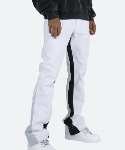 Mnml B119 Flare Denim - White