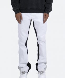 Mnml B119 Flare Denim - White