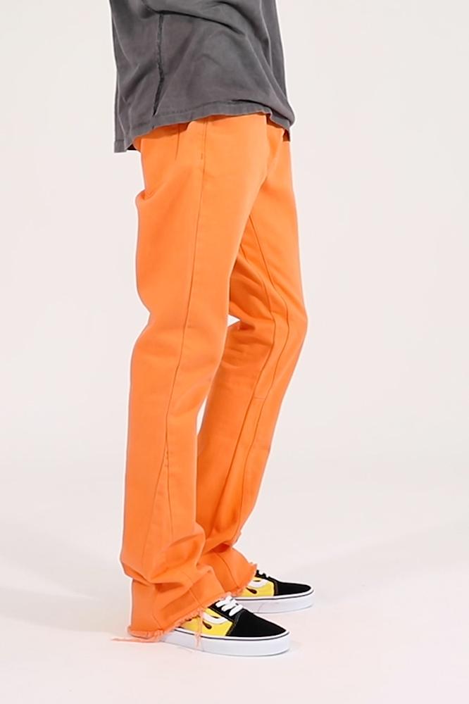 Mnml B251 Flare Denim - Orange 3 Mnml B251 Flare Denim - Orange