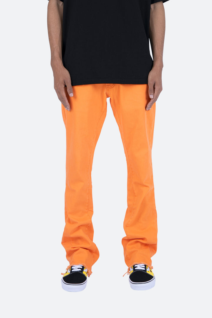 Mnml B251 Flare Denim - Orange 4 Mnml B251 Flare Denim - Orange