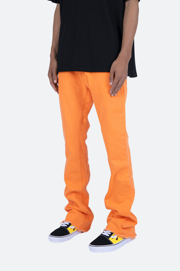 Mnml B251 Flare Denim - Orange 5 Mnml B251 Flare Denim - Orange