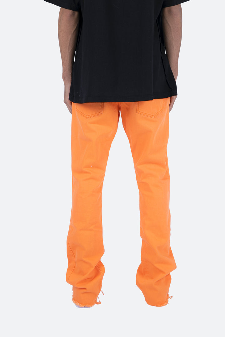 Mnml B251 Flare Denim - Orange 7 Mnml B251 Flare Denim - Orange
