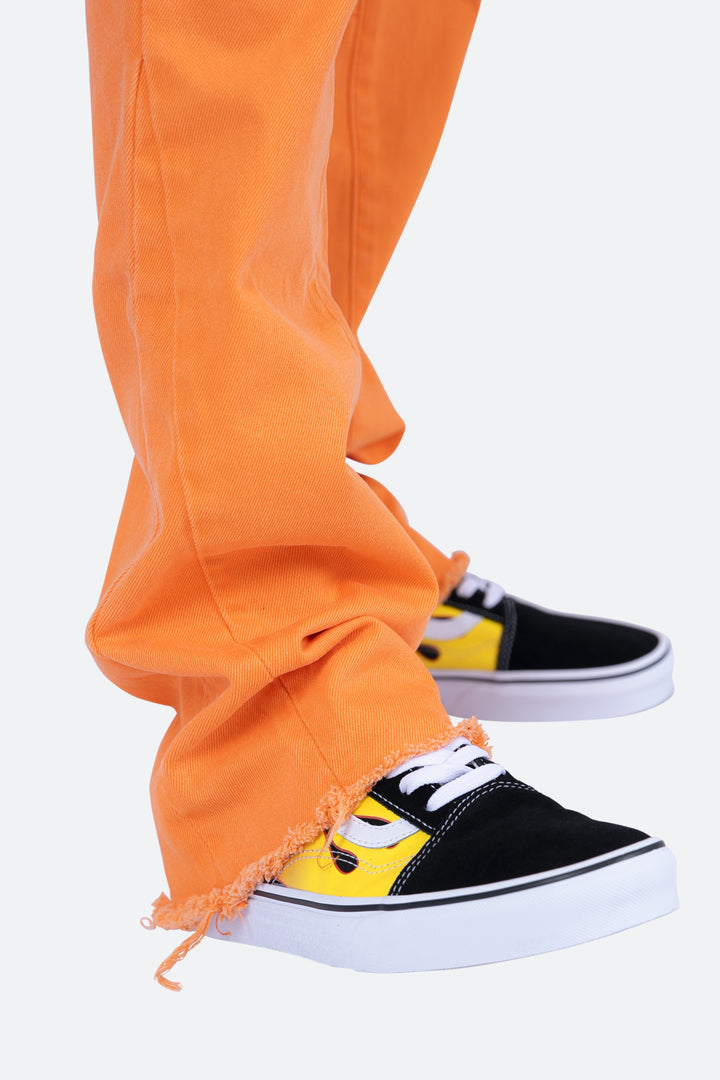 Mnml B251 Flare Denim - Orange 8 Mnml B251 Flare Denim - Orange