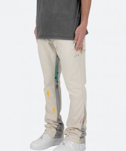 Mnml B260 Flare Denim - White