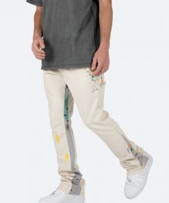 Mnml B260 Flare Denim - White