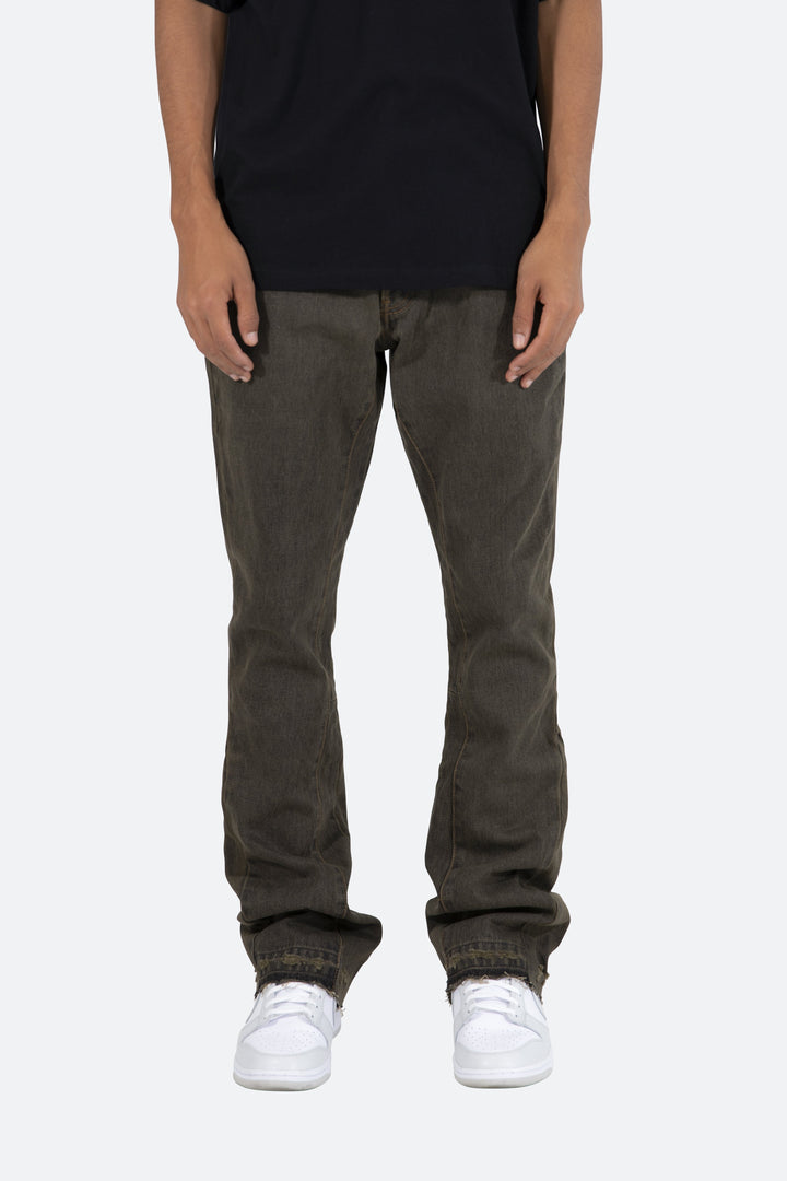 Mnml B355 Flare Denim - Grey 3 Mnml B355 Flare Denim - Grey