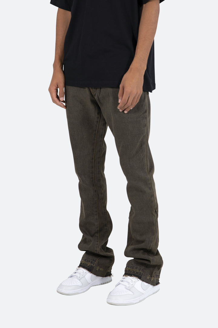 Mnml B355 Flare Denim - Grey 4 Mnml B355 Flare Denim - Grey