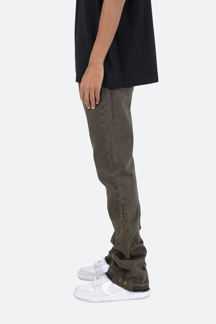 Mnml B355 Flare Denim - Grey 5 Mnml B355 Flare Denim - Grey