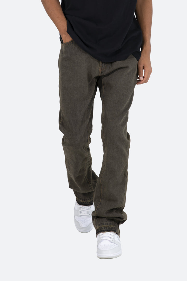 Mnml B355 Flare Denim - Grey 7 Mnml B355 Flare Denim - Grey