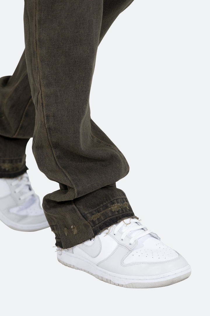 Mnml B355 Flare Denim - Grey 8 Mnml B355 Flare Denim - Grey