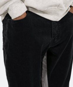 Mnml B356 Corduroy Flare Pants - Black 19 Mnml B356 Corduroy Flare Pants - Black