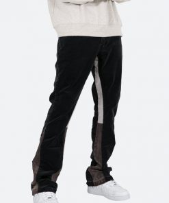 Mnml B356 Corduroy Flare Pants - Black
