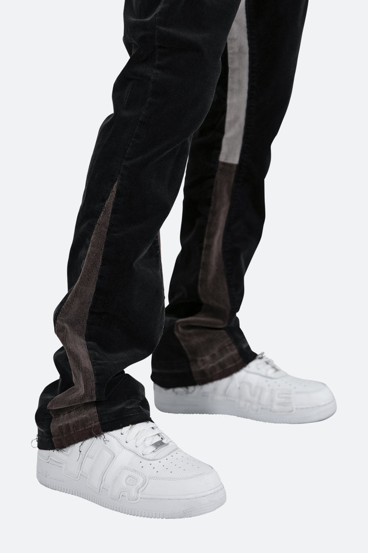 Mnml B356 Corduroy Flare Pants - Black 9 Mnml B356 Corduroy Flare Pants - Black