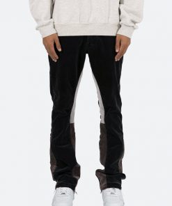 Mnml B356 Corduroy Flare Pants - Black