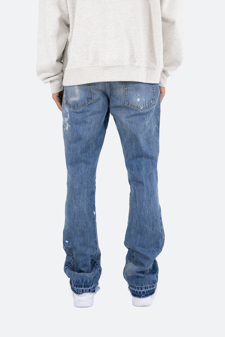 Mnml B400 Flare Denim - Blue 6 Mnml B400 Flare Denim - Blue