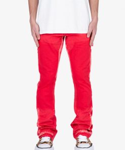 Mnml B404 Flare Denim - Red