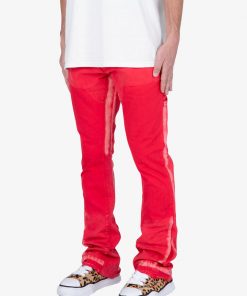 Mnml B404 Flare Denim - Red