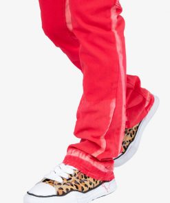 Mnml B404 Flare Denim - Red