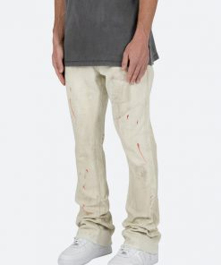 Mnml B410 Flare Denim - Milk