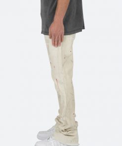 Mnml B410 Flare Denim - Milk