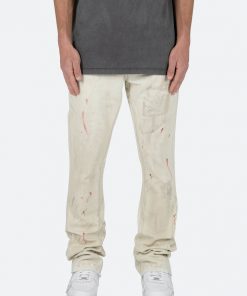 Mnml B410 Flare Denim - Milk