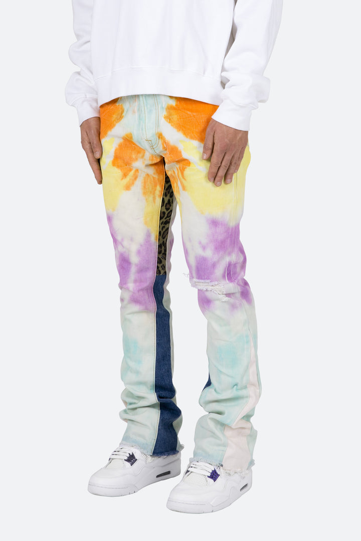 Mnml B412 Flare Denim - Multi 3 Mnml B412 Flare Denim - Multi