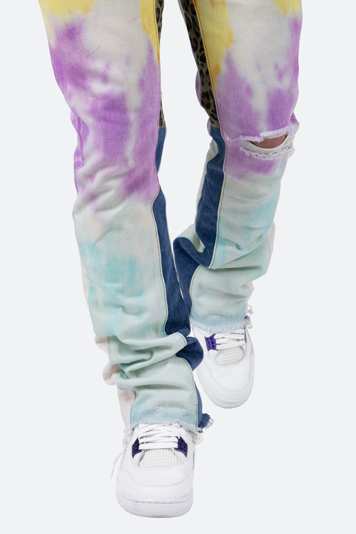 Mnml B412 Flare Denim - Multi 7 Mnml B412 Flare Denim - Multi