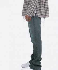 Mnml B415 Flare Denim - Olive 12 Mnml B415 Flare Denim - Olive