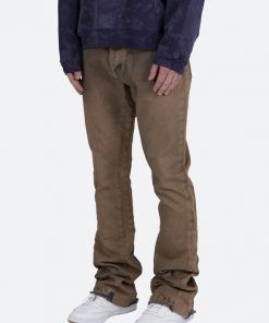 Mnml B416 Flare Denim - Tan 12 Mnml B416 Flare Denim - Tan