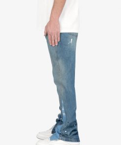 Mnml B425 Patch Flare Denim - Blue