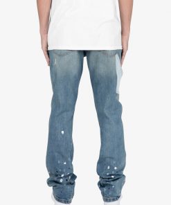 Mnml B425 Patch Flare Denim - Blue