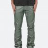 Mnml B427 Metallic Flare Denim - Green