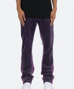 Mnml B428 Corduroy Flare Pants - Purple