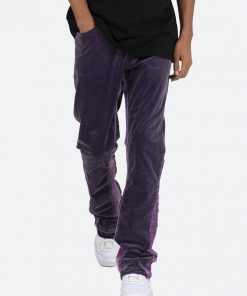 Mnml B428 Corduroy Flare Pants - Purple