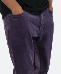 Mnml B428 Corduroy Flare Pants - Purple
