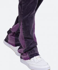 Mnml B428 Corduroy Flare Pants - Purple