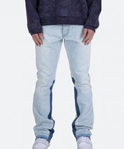 Mnml B431 Peace Flare Denim - Light Blue