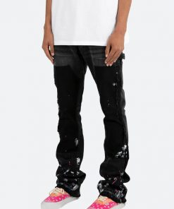 Mnml B448 Work Flare Denim - Black 12 Mnml B448 Work Flare Denim - Black