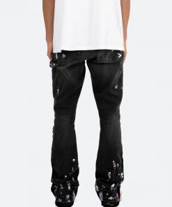 Mnml B448 Work Flare Denim - Black 14 Mnml B448 Work Flare Denim - Black