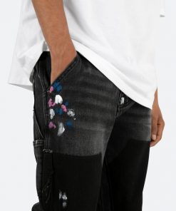 Mnml B448 Work Flare Denim - Black 15 Mnml B448 Work Flare Denim - Black