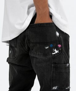 Mnml B448 Work Flare Denim - Black 16 Mnml B448 Work Flare Denim - Black