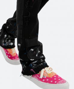 Mnml B448 Work Flare Denim - Black 17 Mnml B448 Work Flare Denim - Black