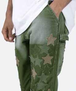 Mnml B451 Star Flare Denim - Olive